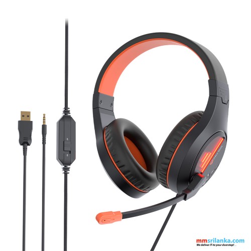 Meetion MT-HP021 Stereo Gaming Headset With Mic (6M)